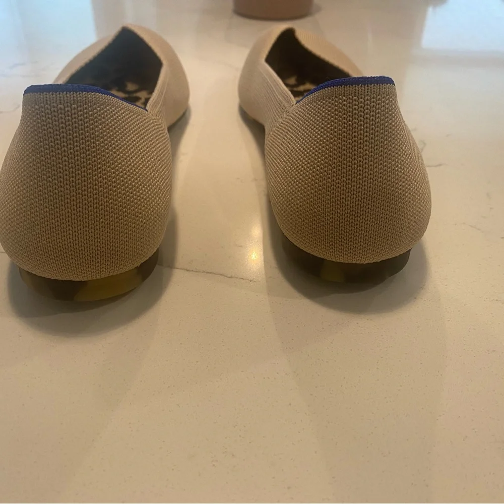 Rothy's the Point II size 10 in Ecru - Picture 6 of 9